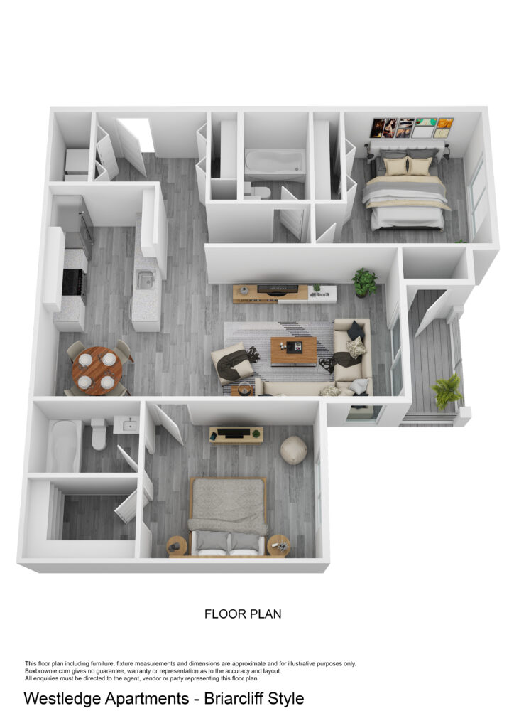Briarcliff Westledge Apartments Floor Plan